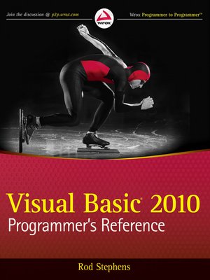cover image of Visual Basic 2010 Programmer's Reference